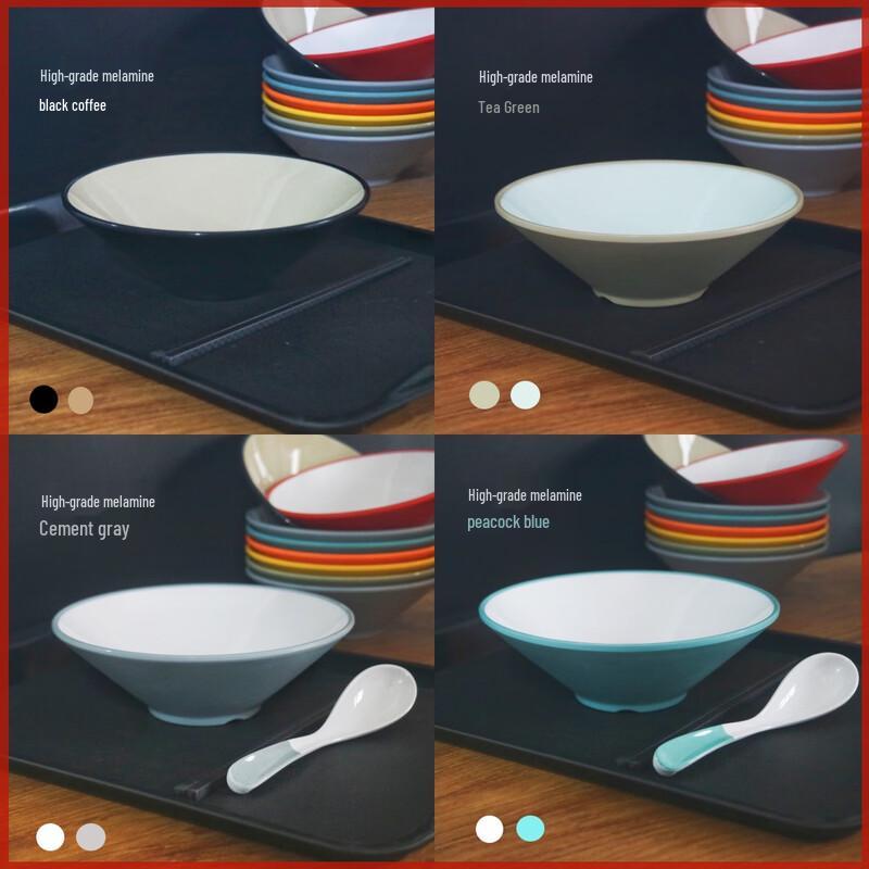 Chinese Style Melamine Noodle Soup Bowl