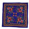 70*70cm Russian Style Floral Printed Square Scarf