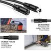 IGreely 8-мм удлинительный кабель DC 8020 для солнечных генераторов Jackery 1500 2000, портативных зарядных станций и солнечных панелей, 14AWG (15 футов)