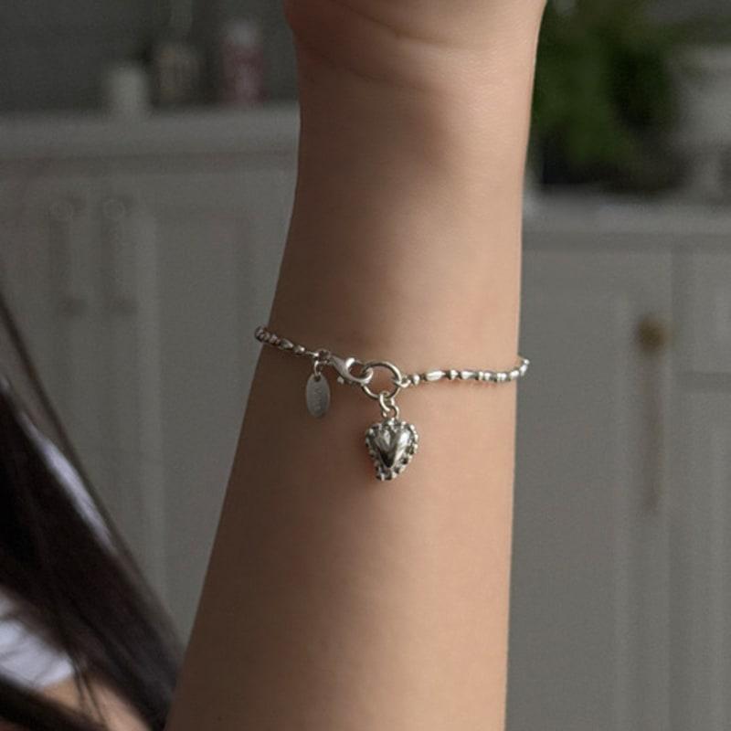 Melliv Кулон Уродливое Сердце Микс Браслет Цепочка Яйцо_mvb04