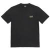 Emporio Armani EA7 Short Sleeve T-Shirt, 8NPT25 PJVPZ (JP, Alphabet, XL, 0208-Black) [Parallel Import]