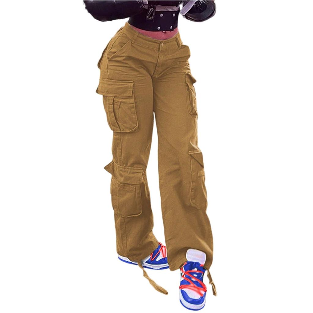 Женские мешковатые брюки-карго, уличная одежда, спортивные штаны в стиле хип-хоп, повседневные свободные широкие брюки