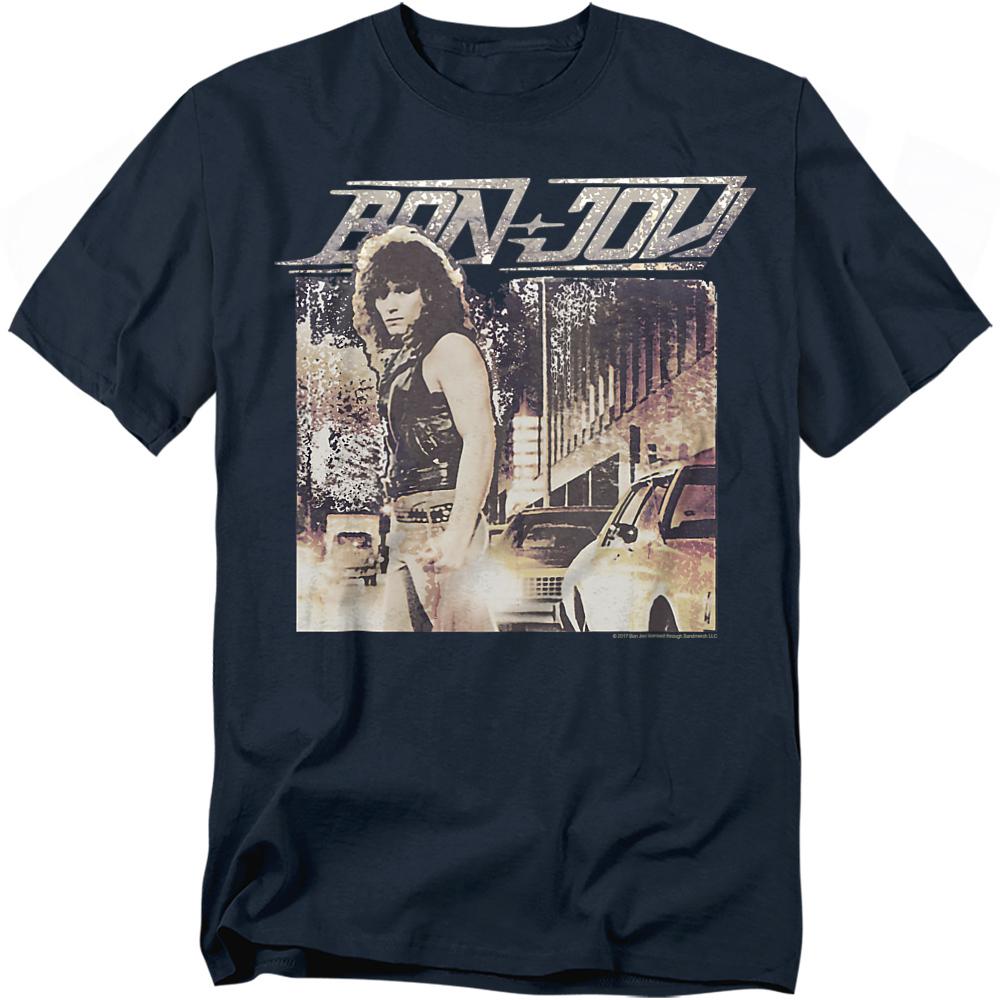Bon Jovi Unisex Adult Runaway T-Shirt