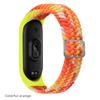 Браслет для Mi Band 7 6, эластичный регулируемый нейлоновый плетеный браслет Miband4 5 Correa, браслет для Xiaomi Mi Band 4, 3, 5, 6, 7, ремешок