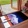 Crystal Velvet Rug Soft Non Slip Indoor Floor Mat Home DecorNeon Genesis Evangelion