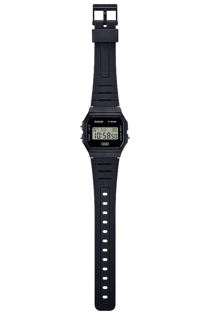 Наручные часы Casio Classic биомасса Черный [Casio] [Использует пластик] F-91WB-1AJF Мужские