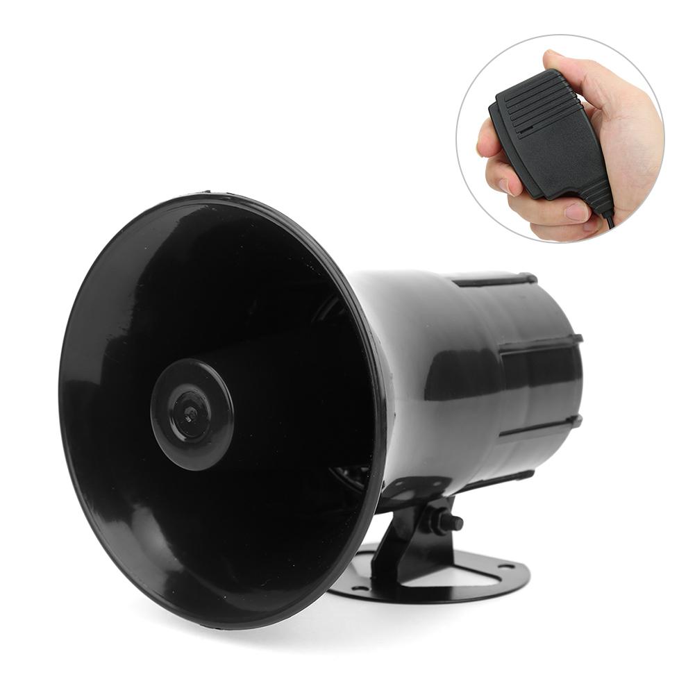 Universal Car Alarm Horn Warning Siren 3?Tone Sound Auto Megaphone Loud Speaker 115dB 50W