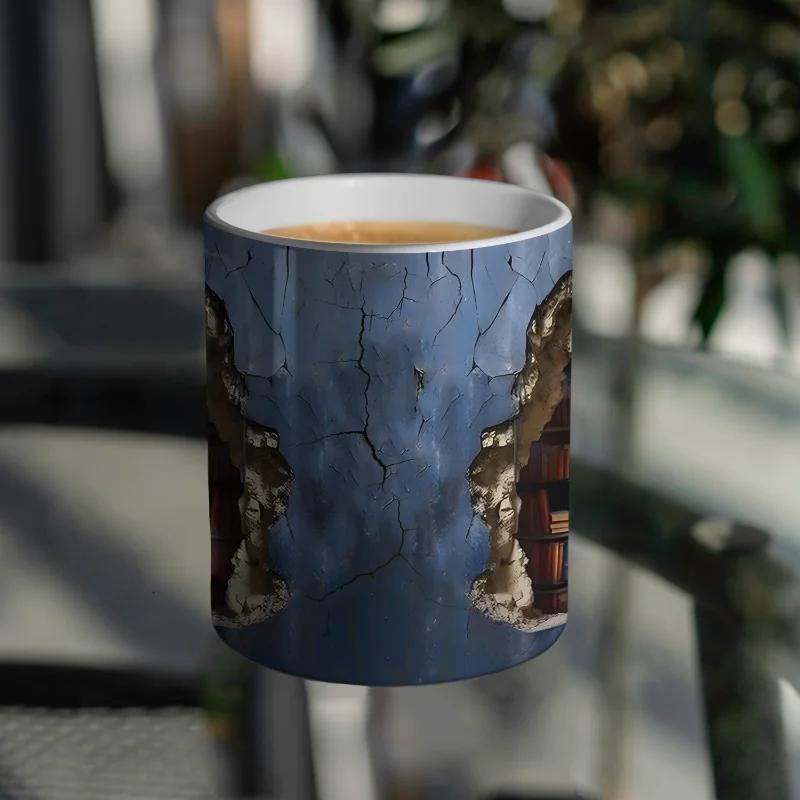 Кружка для воды с 3D визуальным эффектом, кружка для кофе, подарок учителю, современный, оригинальный, креативный, забавный, подарки, фигурки для хранения, домашний декор, кофейные чашки, украшения