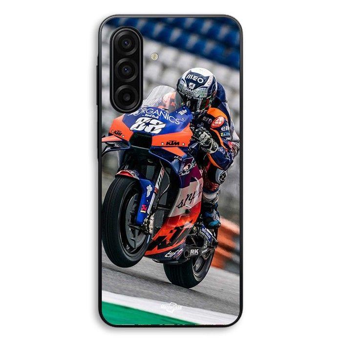 Coque de téléphone - MANIACASE - Samsung Galaxy A57 - Silicone TPU - Miguel Oliveira MotoGP 88 - Noir