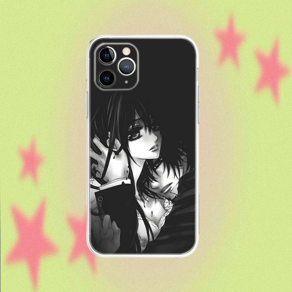 Чехол для телефона Vampire Knight Yuki Zero для iPhone 16,15,14,13,12,11 Pro,Max,Plus,X,XS,XR,SE,Mini Прозрачный Силиконовый Мягкий