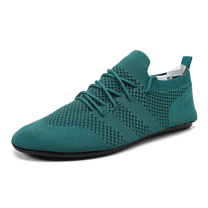 YRZL Summer Men Casual Shoes Lightweight Outdoor Male Walking Shoes Hot Sale Anti-slip Man's Mesh Sneakers Slip On Flats Shoes