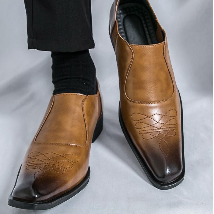 Мужские туфли, дизайнерские, с квадратным носком, повседневные офисные туфли, британские деловые кожаные туфли, роскошные свадебные туфли для мужчин, ботинки челси