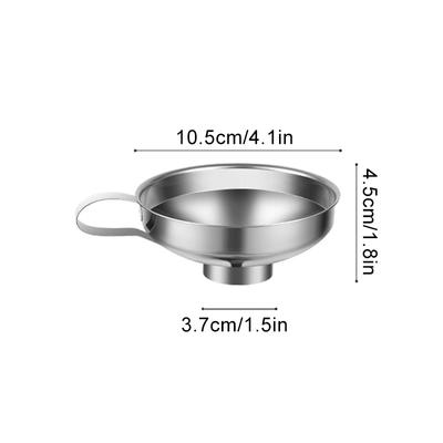 Бытовая воронка из нержавеющей стали, многофункциональная, большого диаметра