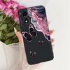 Cute Printing Phone Case For Motorola Moto E14 Soft Black Silicone TPU Cases For Moto E14 Covers Bumpers
