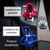 Universal Car Gear Shift Knob Cover Gearshift Hoodie Accessories For BMW M 1 3 4 5 6 7 Series X1 X3 X4 X5 G20 G38 F48 E36 E39 xk6