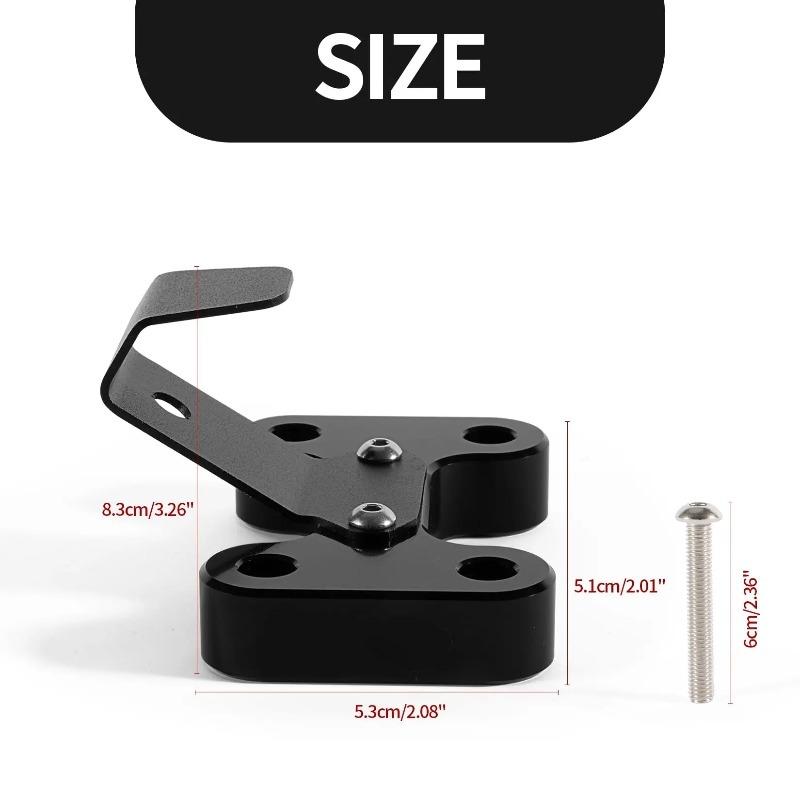Motorcycle Handlebar Riser Mount Clamp Adapter for Yamaha Tmax 560 Tech Max 560 - Handle Post Height Increase