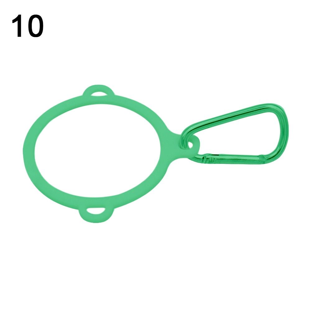 with Carabiner Plastic Ring Buckle New Three Hole Arrival Sports Kettle Hanging Buckle 10 Colors Space Kettle Outdoor Tool