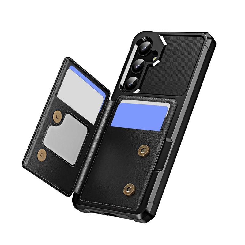 Новый чехол-кошелек подходит для мобильного телефона Samsung Note20, чехла Galaxy S10 с откидной крышкой влево и вправо, противоударного защитного чехла.