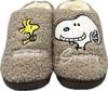 Сандалии-боа Peanuts, тапочки, домашняя обувь, теплые, Snoopy Woodstock, пушистые, LL [Peanuts] PN8232-02