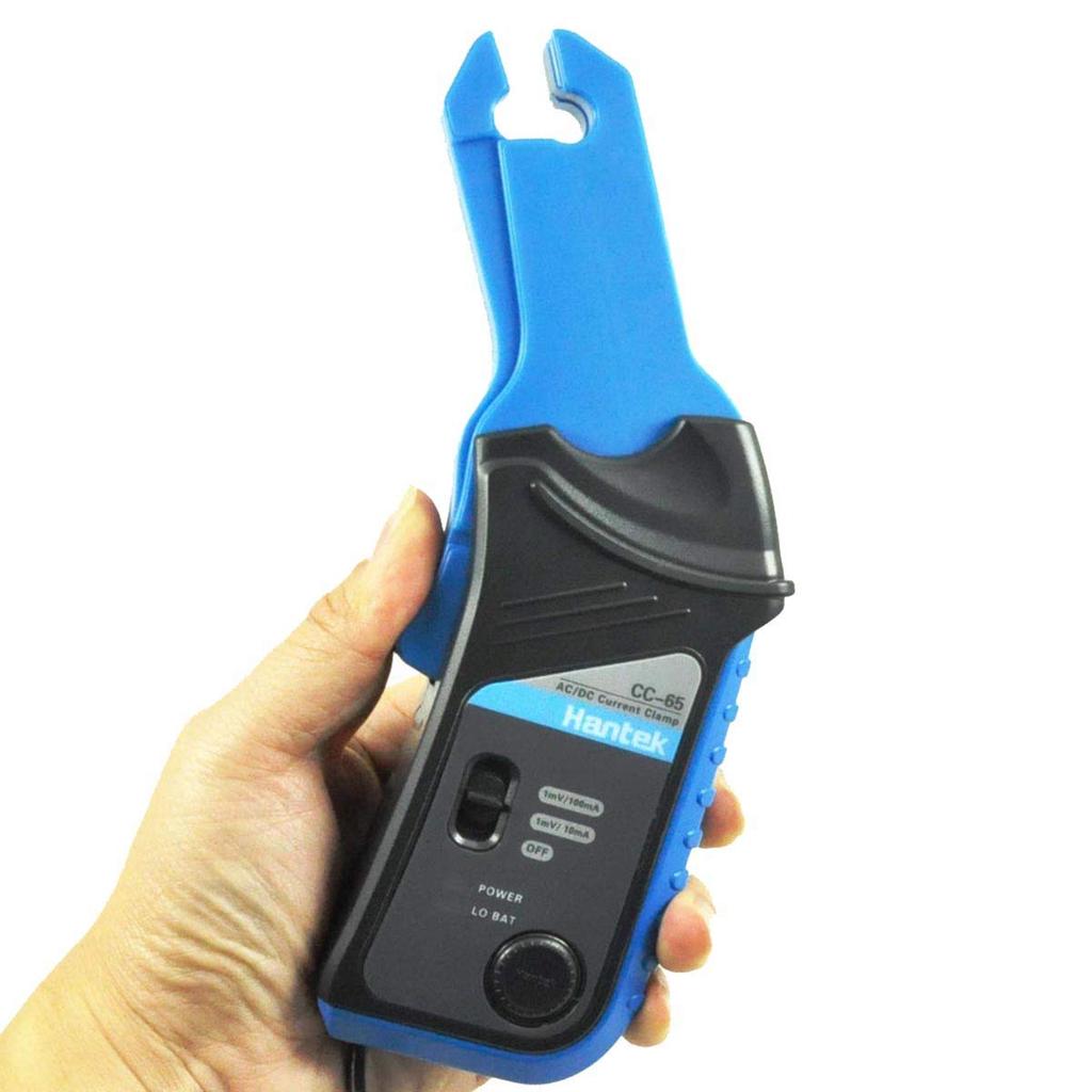 Hantek CC65 Цифровой токоизмерительный клещ Ток Разъем BNC Осциллограф Мультиметр CC-65 AC/DC