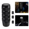 Manual Transmission 95MM Non-Slip Aluminum Knurled Shifter Lever Knob Universal Gear Shift Knob Car Tool