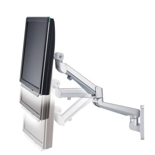 Modern Solid EA-151D Horizontal and Vertical Articulated Arm, Silver