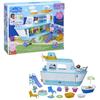 Figurine Le bateau de croisière de Peppa, coffret de jeu à étages avec 17 pièces, jouets préscolaires Peppa Pig, dès 3 ans