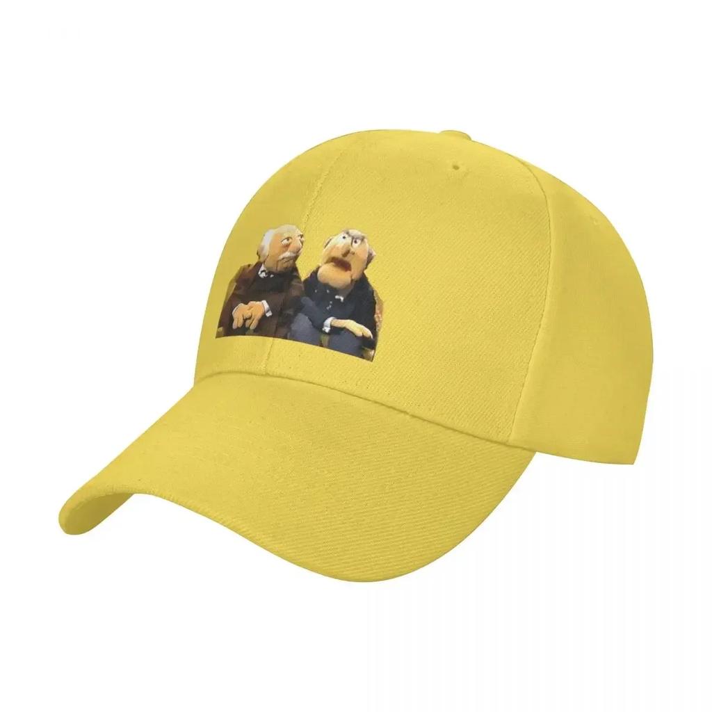 Statler and Waldorf Baseball Cap western Hat Golf Hat Big Size Hat Girl Unisexs
