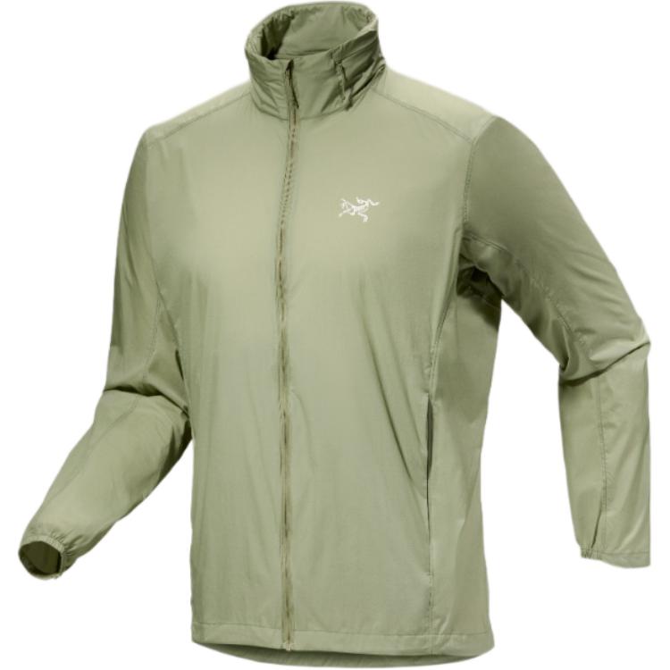 Arcteryx SS23 Nodin Men's Logo Lightweight Windproof Stand Collar Jacket 30753-
