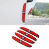 Valve Stems Caps Car Sticker For VW Volkswagen Jetta MK5 Golf 4Pcs Car Door Rearview Mirror Anti-Collision Strip Stickers Access zd7