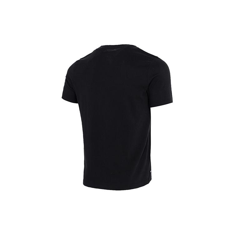 Nike Футболки Мужские Черные С Круглым Вырезом Умеренный Прямой Крой CZ9725-010