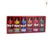 6Pcs Christmas Decoration Mini Carousel Horse Pendant Ornaments Pendant Wooden Xmas Children Favor Toy Festival Year Gifts