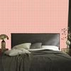 Wallpaper Geometric rhombuses background coral, center coral 50x1000