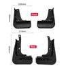 For Volkswagen ID.6 X VW ID6 ID 6 Car Mudguards  2022 Splash Guards MudFlaps Front Rear  Auto Accessories Fender Mud Flaps