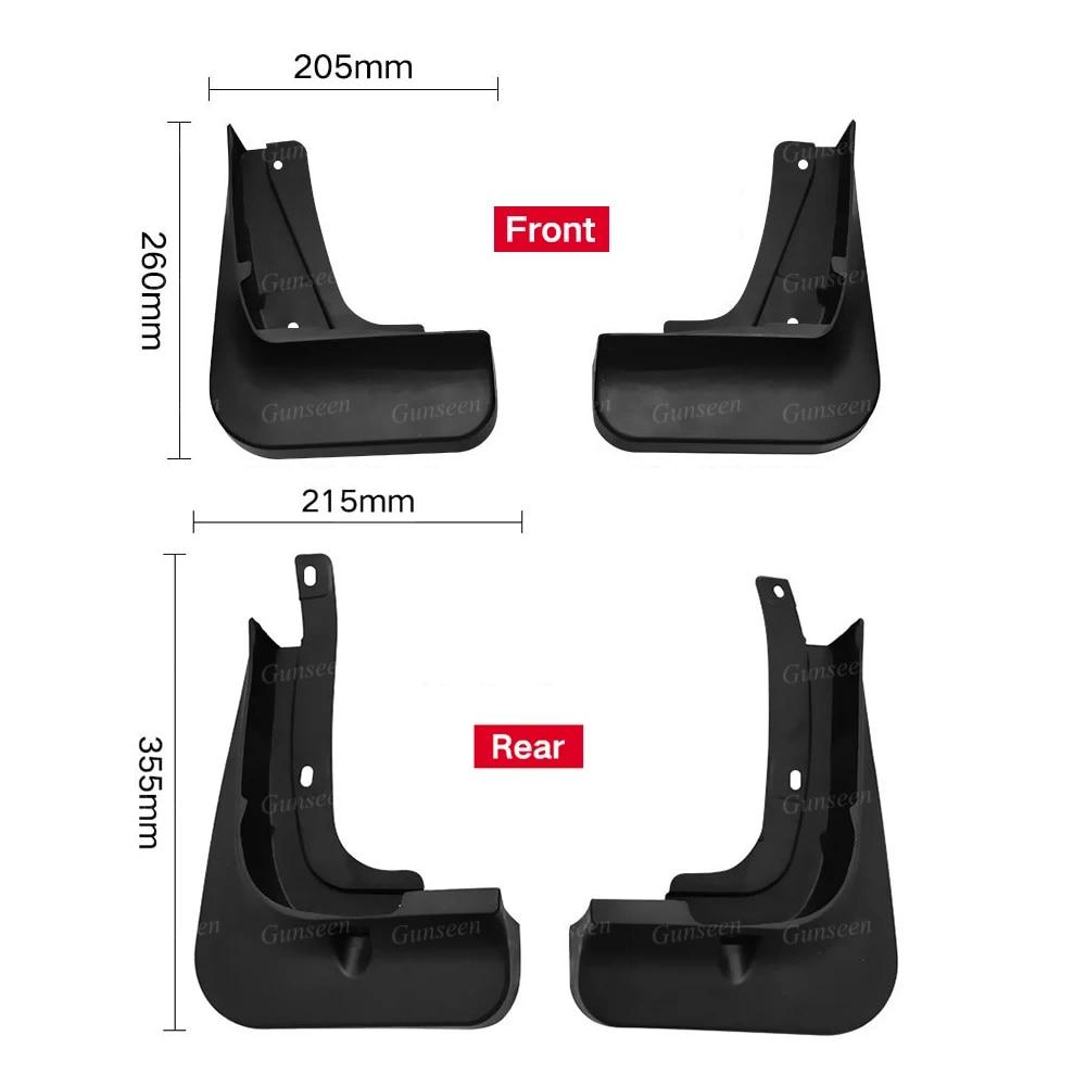 For Volkswagen ID.6 X VW ID6 ID 6 Car Mudguards 2022 Splash Guards MudFlaps Front Rear Auto Accessories Fender Mud Flaps