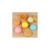 4 PCS Colorful Dumpling Squishy Stress Balls Fidget Sensory Toy,Squeeze Dough Ball Stress Relief Hand Toy,Anti-Anxiety Bun with Food Steamer Stretchy