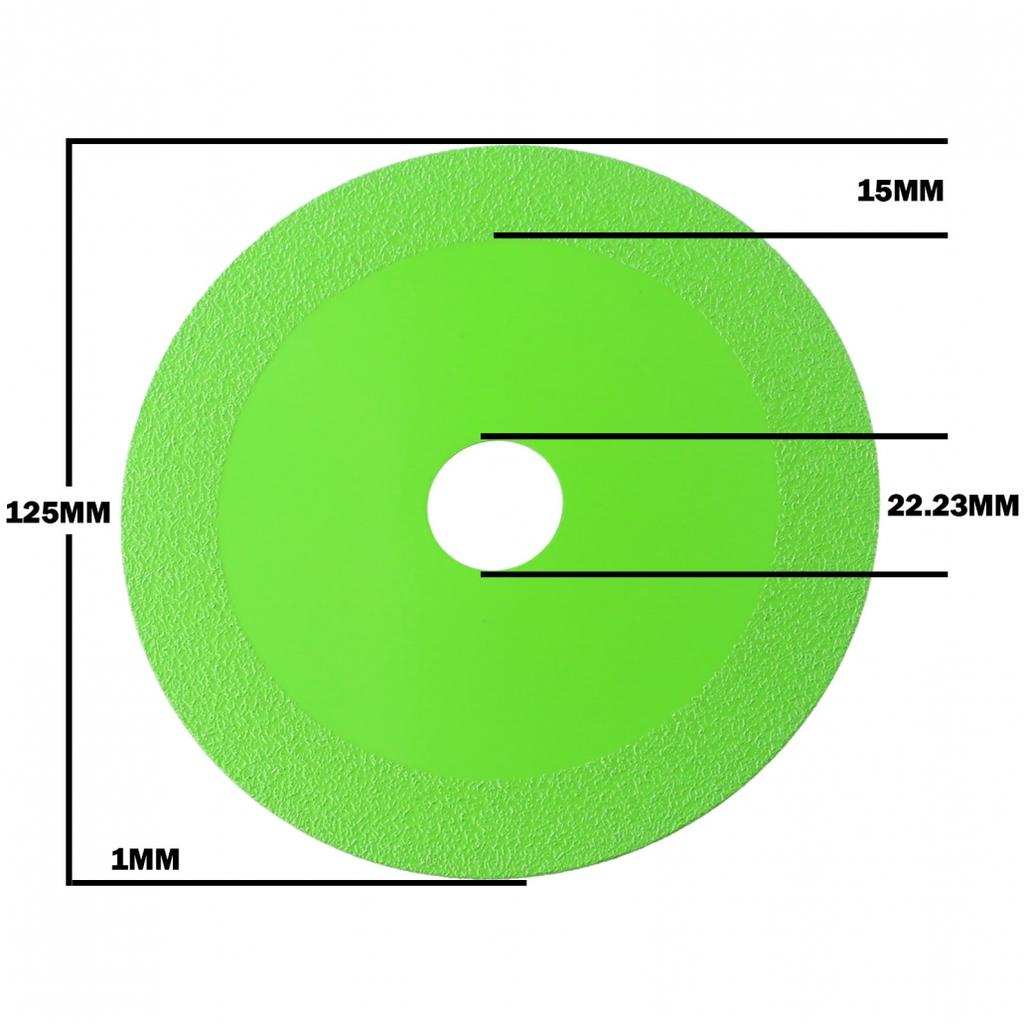 Угловая шлифмашина типа 100 Диск для резки стекла Быстрый Зеленый