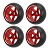 4Pcs RC Car Tires and Rims for Wltoys K989 K969 P939 284131 1 28 Remote Control Car