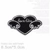 Yixiu Embroidered Black Small Badge: Trendy Clothing Decoration Patch