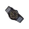 Casio Серия YOUTH-Диск Три Стрелки Повседневный Колледжный Стиль Водонепроницаемый Кварцевый Механизм Смоляной Ремешок Японские и Корейские Часы Женские Часы MQ-24-1B2LDF