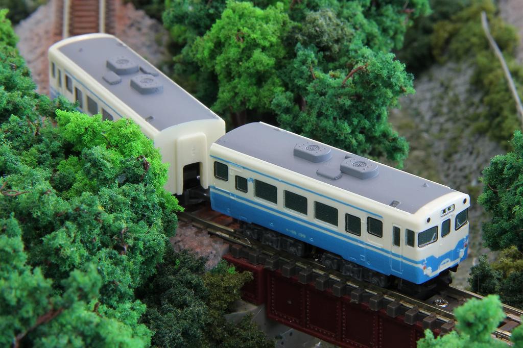 Rokuhan Z Gauge Z Shorty Kiha 58 Цвет Сикоку Железнодорожная Модель Дизель-поезд ST010-3