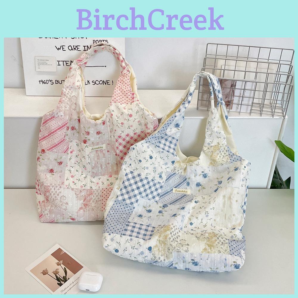 Casual Floral Tote Bag For Women With Large Capacity And Pouch Organizer