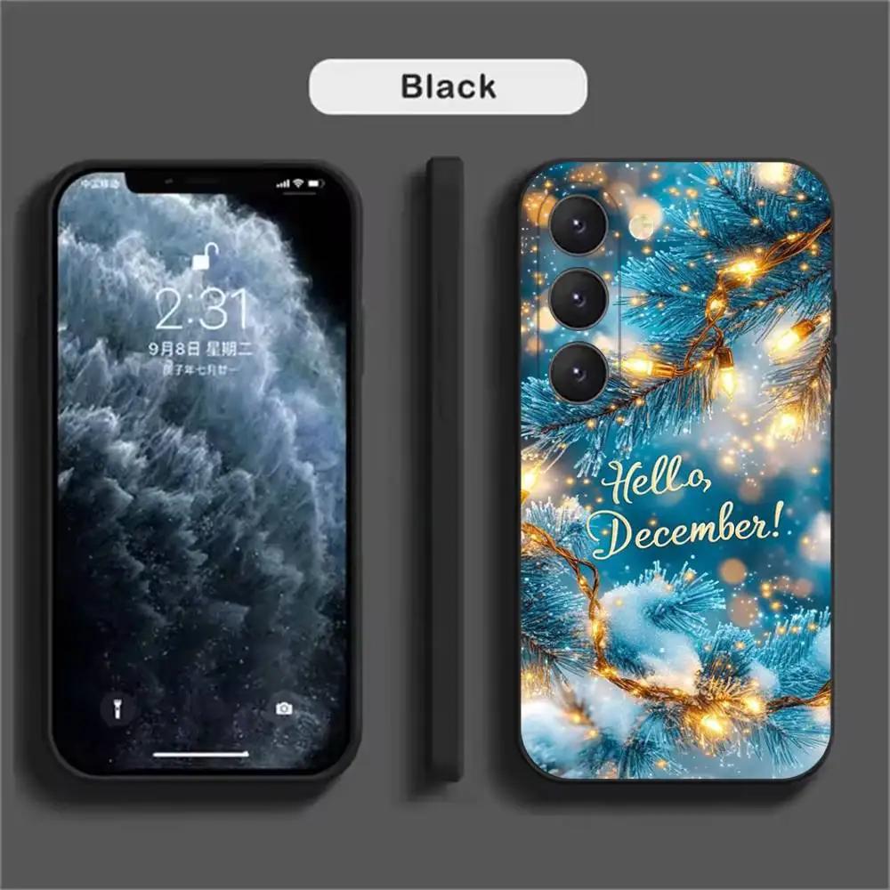 Милый Зимний Снежный Чехол Для Телефона Samsung Galaxy A52 A42 A32 A22 A12 A02S A72 A73 A51 A41 A31 A21S A71 A40 A30S A20S
