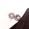 Fashion Jewelry Metal Round Earrings Light Luxury Geometric Circle Earrings Ladies Ear Studs  Party