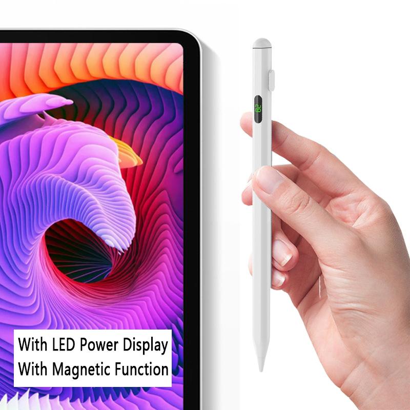Стилус для iPhone iPad Touch Pen совместим с iPad 2018-2020 для Apple Универсальный стилус с цифровым дисплеем питания