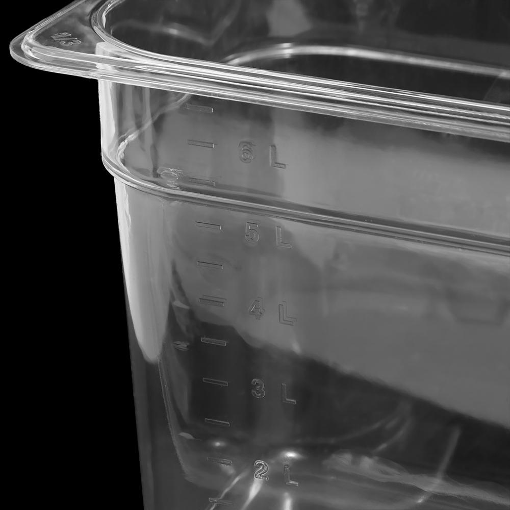 Прозрачный Sous Vide кулинарный резервуар для воды пищевой материал вакуумный резервуар ванна ванна мультиварка