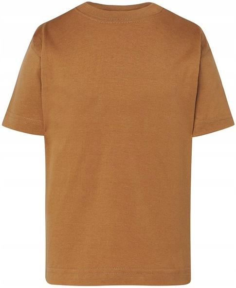 Koszulka Brązowa T-Shirt Bawełniany 5-6 Lat