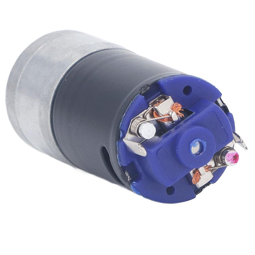 DC12V Gear Motor 25mm D Shaft Speed Reduction Motor Durable Electric Motor For Robots