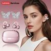 Choice Lenovo LE302 OWS Ear Clip Wireless Earphones Low Latency HD Call Bluetooth Headphones HiFi Music Sport Fashion Earbuds