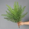 Plastic Artificial Persian Ferns Plants Realistic Fake Plants  For Home Garden Decor